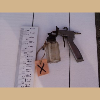 pistola per verniciare di precisione made in germani con lettera di riferimento x